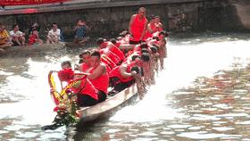 中国佛山龙船漂移,学习强国龙舟快闪