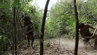 木棍怎么挖出泳池,一根棍子挖出一个游泳池