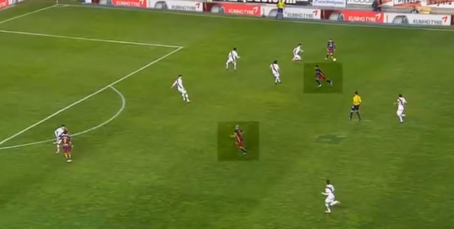 梅西过人把人晃倒,梅西过人0.5秒深度解析