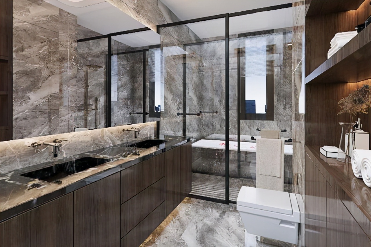 卫生间整墙设计翻车案例,下沉式卫生间翻车补救