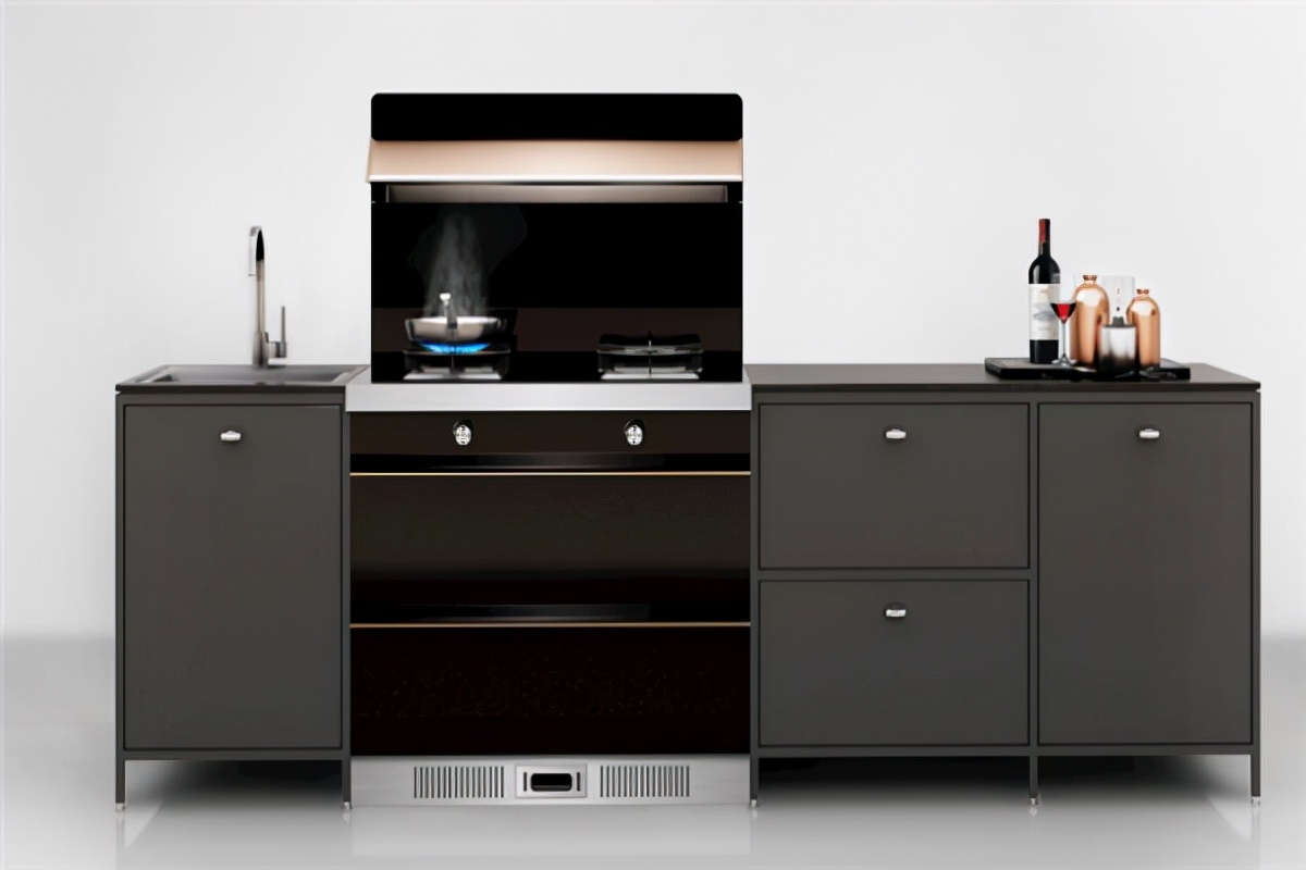 美的厨房集成灶,美的智慧集成厨房