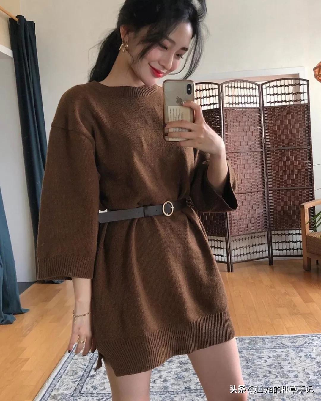 毛衣怎么穿才好看呢,毛衣怎么穿才不土气