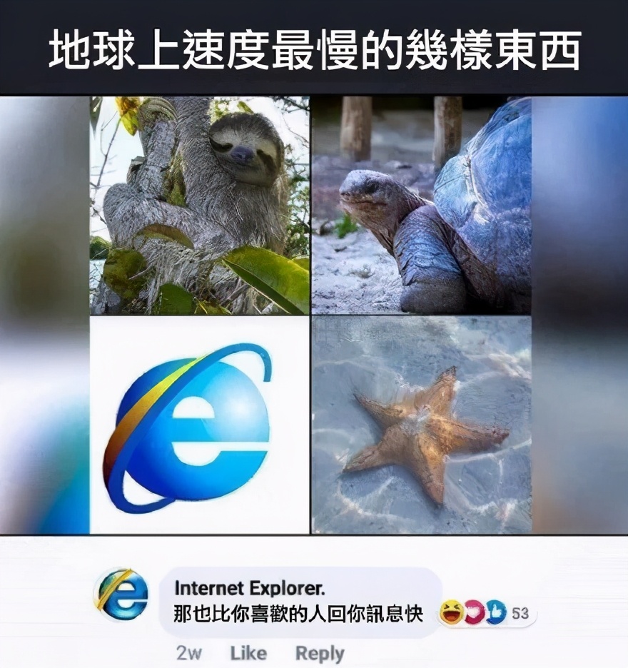 2020年,IE浏览器笑话仍不过时