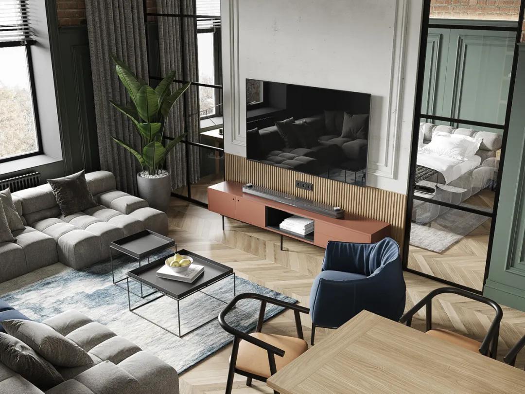 客厅装修设计高级感大气,客厅极简高级感设计