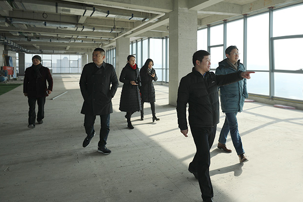 上海大学音乐学院院长王勇一行前来西影网参观交流