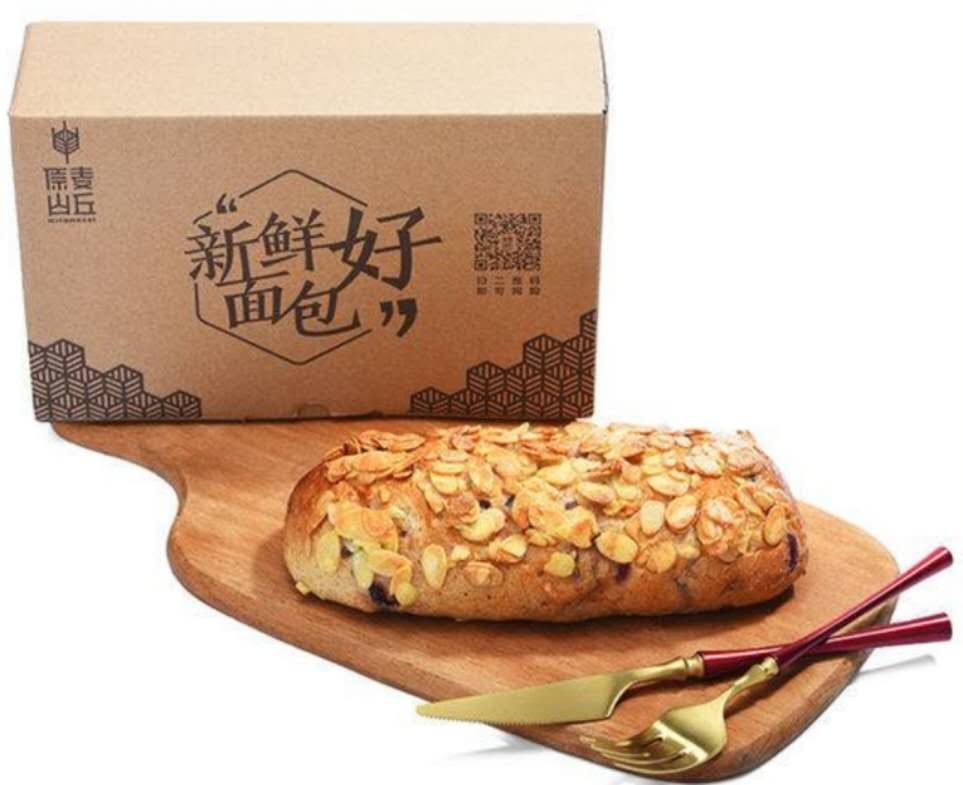 好利来原麦山丘，3款全麦面包的小测评