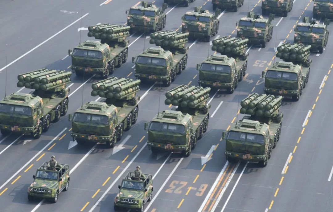 国庆阅兵震撼画面素材,国庆阅兵的变化