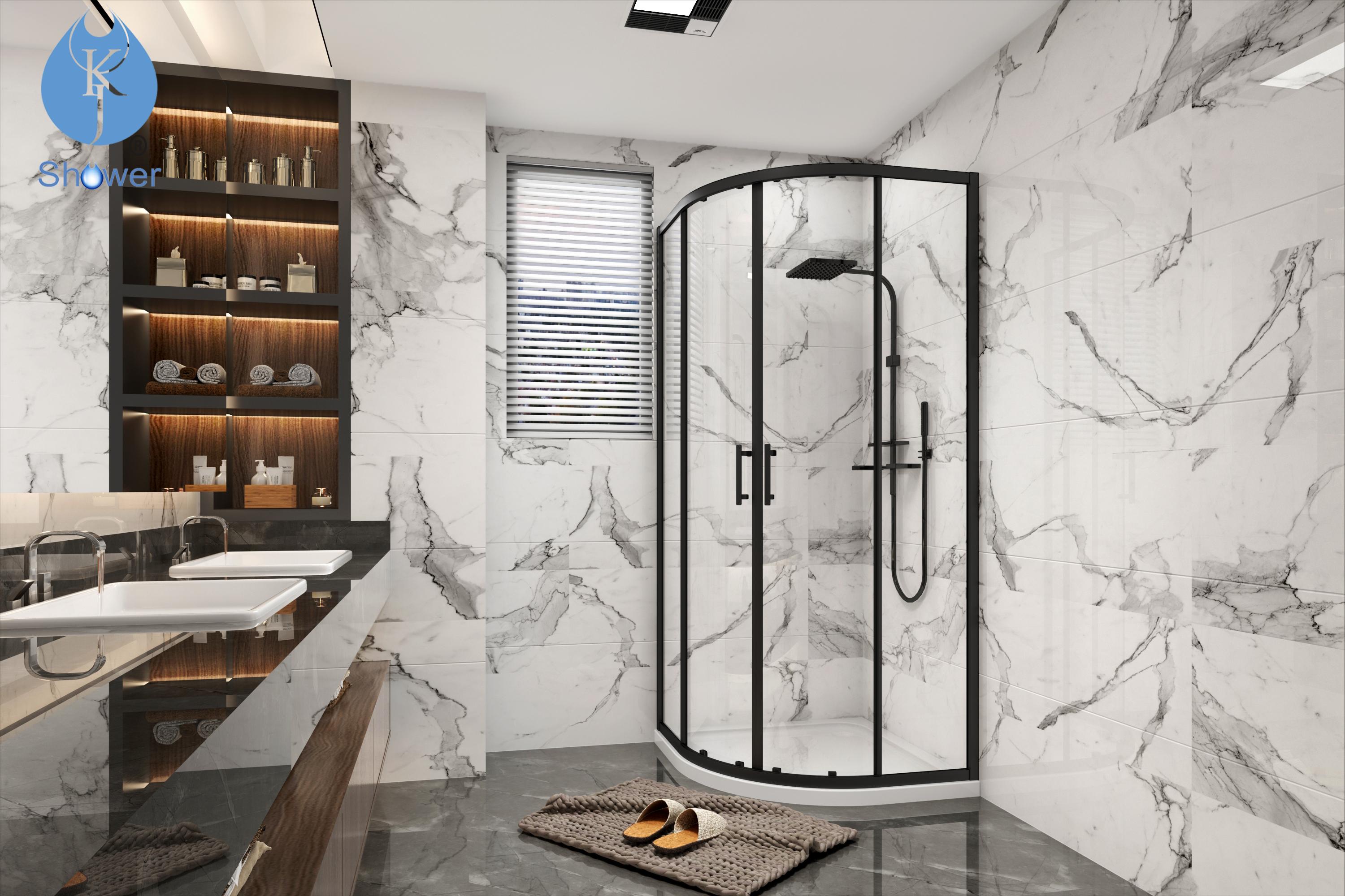 弧形淋浴房与钻石型淋浴房哪个好,扇形淋浴房和钻石型淋浴房哪个好