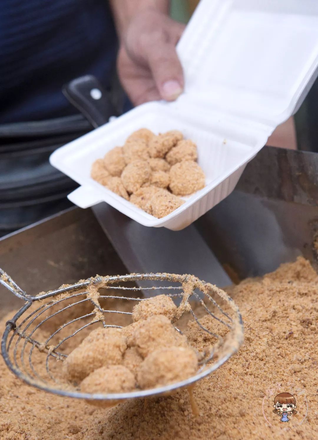 肇庆街边小吃糯米糍粑,肇庆美食糍粑推荐