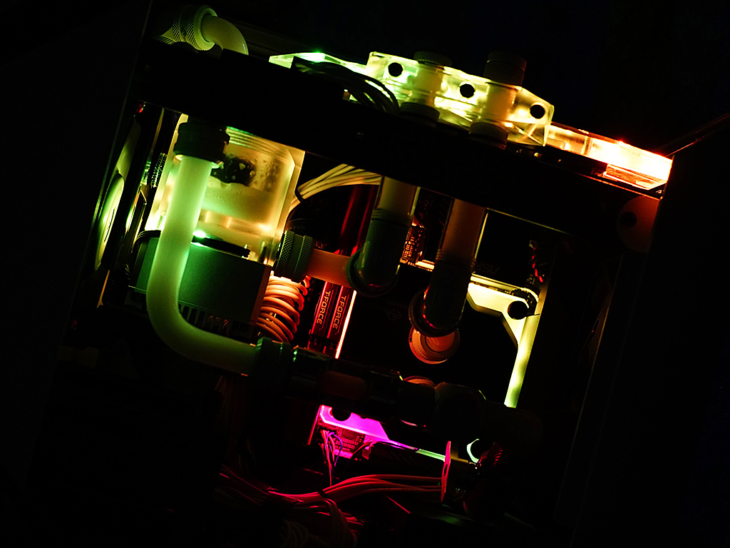 itx机箱能安装分体水冷吗,酷冷至尊itx机箱分体水冷