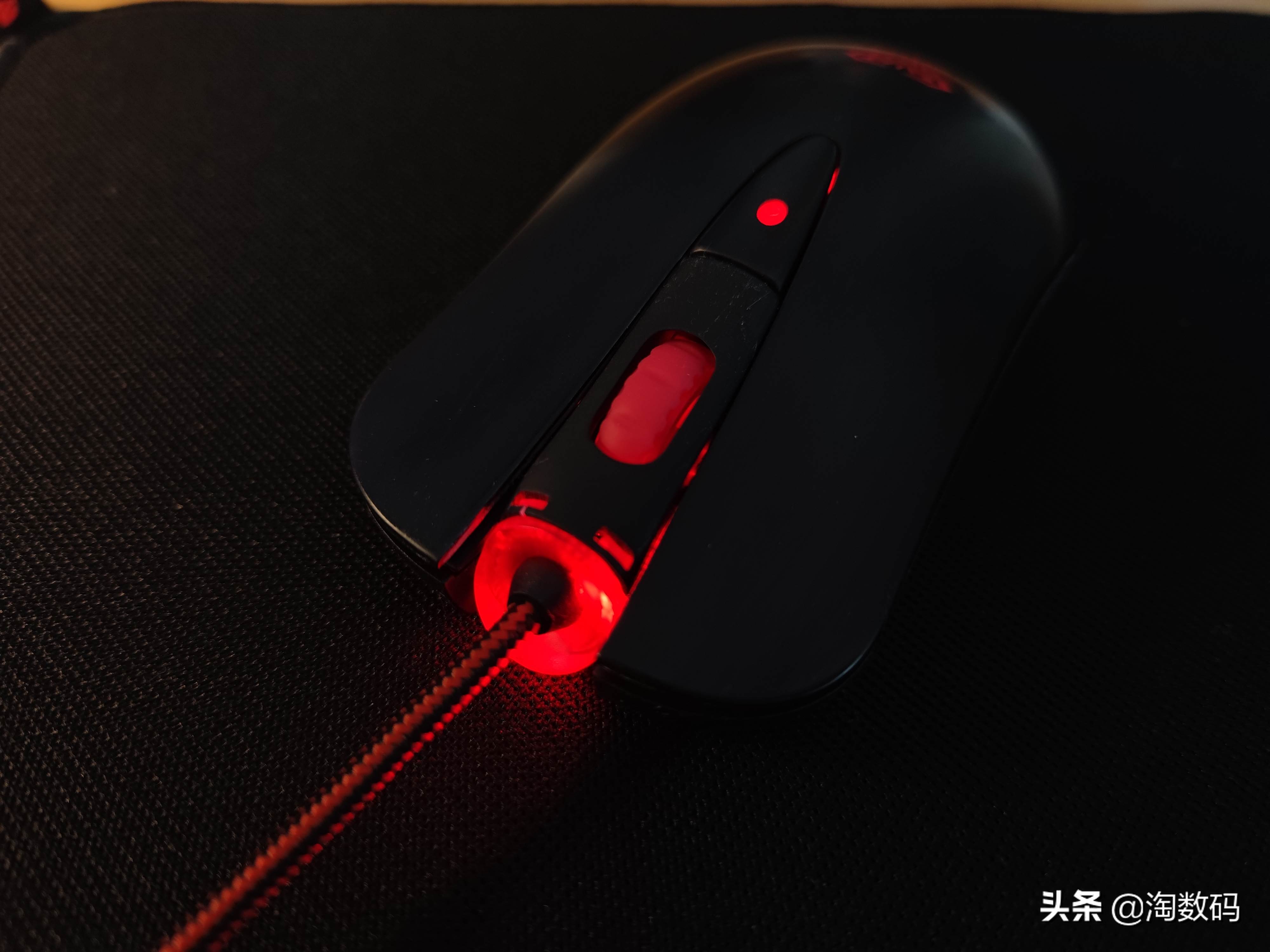 ￥9.9原封库存洋垃圾：AULA暗黑魔羯游戏鼠标开箱+拆解+除胶晒单