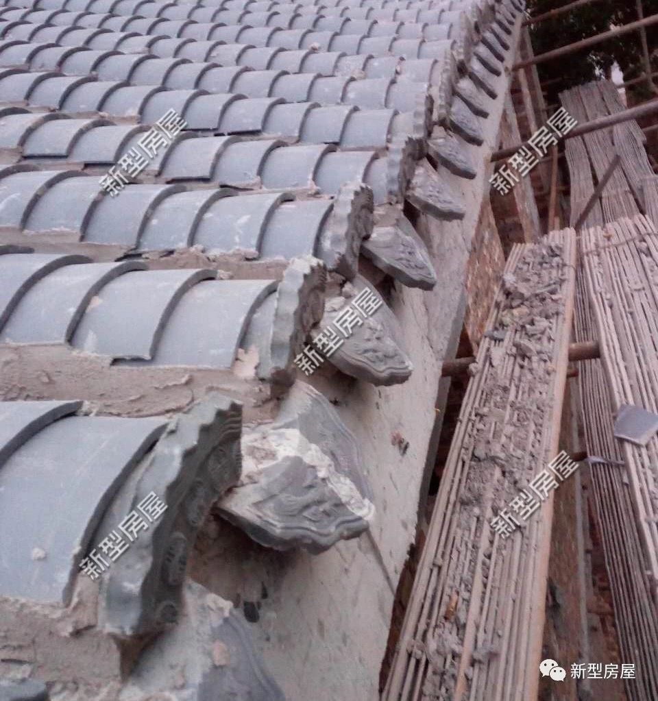 自建房屋顶贴完瓦怎样修补颜色,农村屋面瓦怎么盖最标准