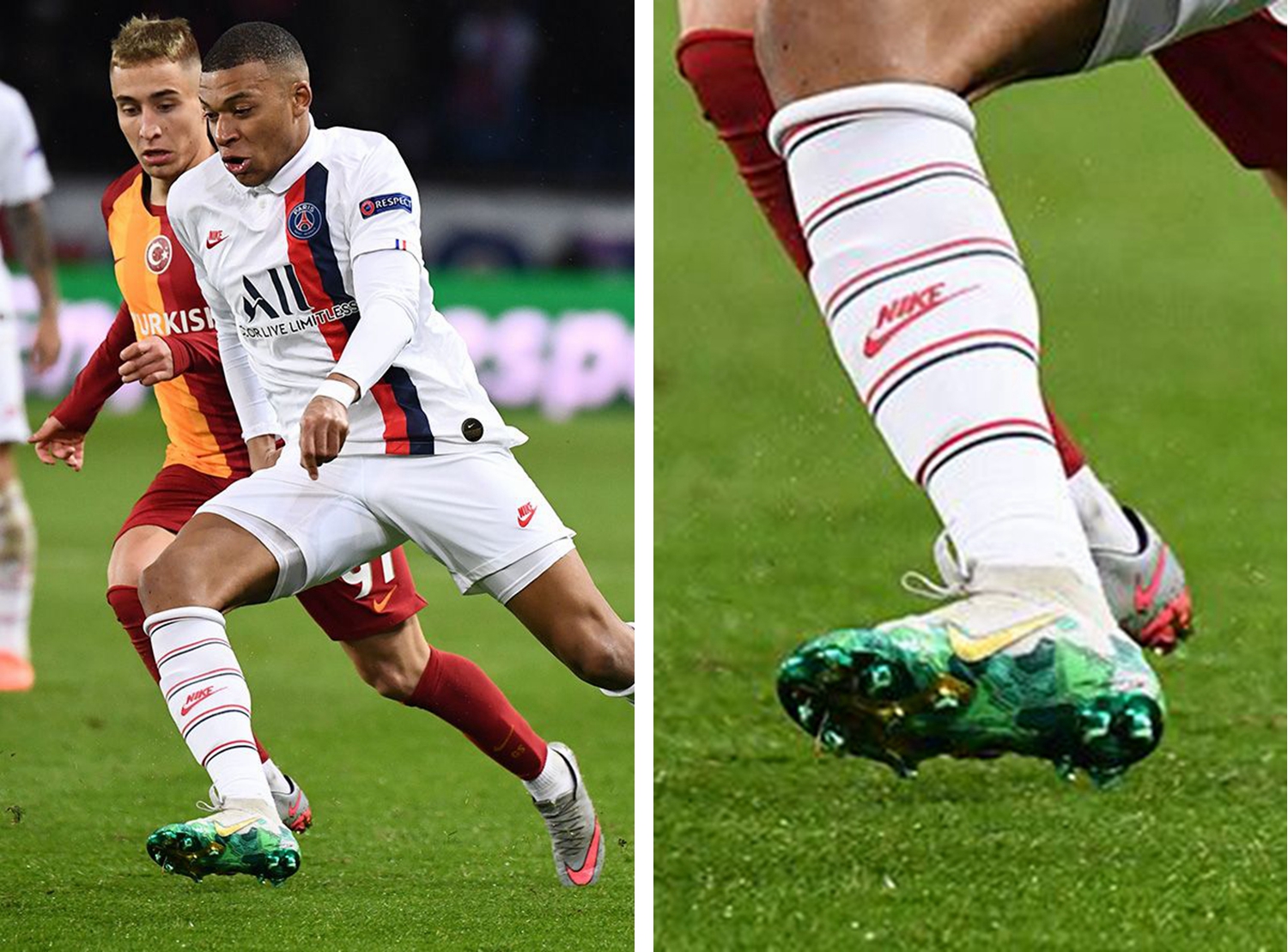 职业球员上脚战靴,职业足球员上脚的球鞋