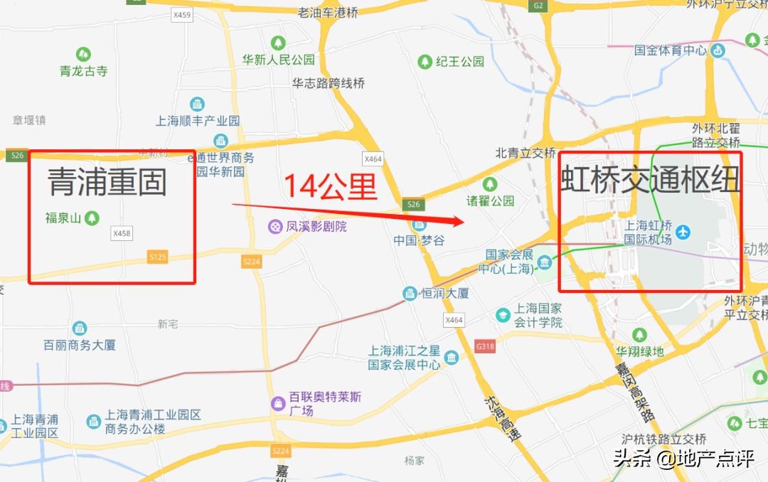 上海虹桥商务区核心板块,长三角大虹桥板块