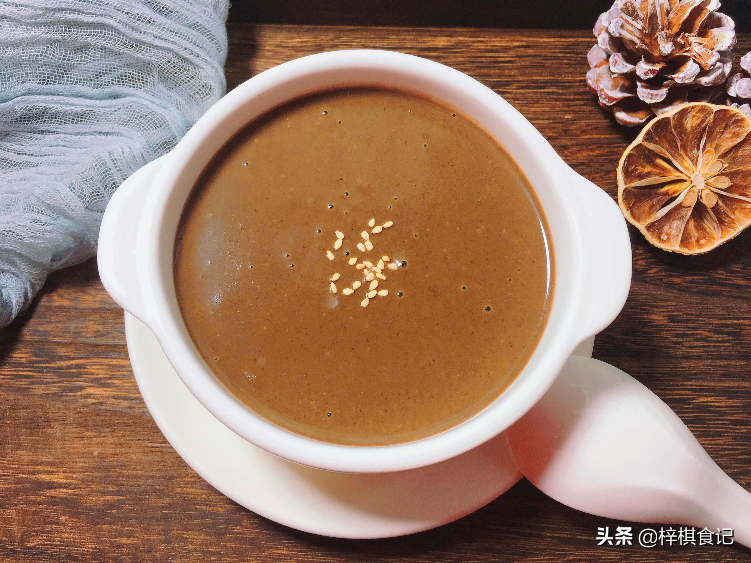 乌发生发补肾抗衰老豆浆,养胃又补肾乌发的豆浆配方