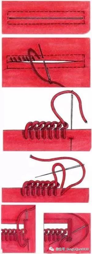 刺绣补衣服针法教程视频,衣服刺绣针法简单