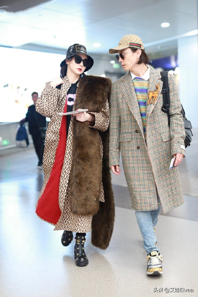 戚薇素颜被吐槽,戚薇韩范十足现身机场