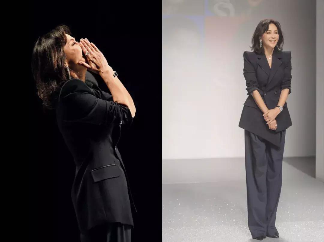 和刘嘉玲陈伟霆在上海时装周上聊个天，是什么体验？