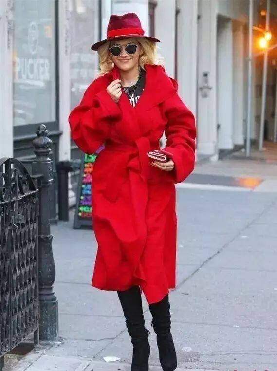 姚晨穿衣都挺好看,都挺好姚晨穿搭大衣