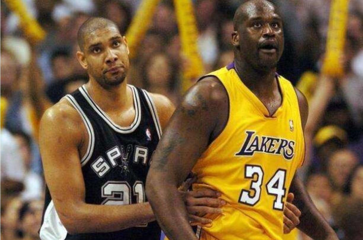 奥尼尔评价邓肯历史,奥尼尔对邓肯的总决赛