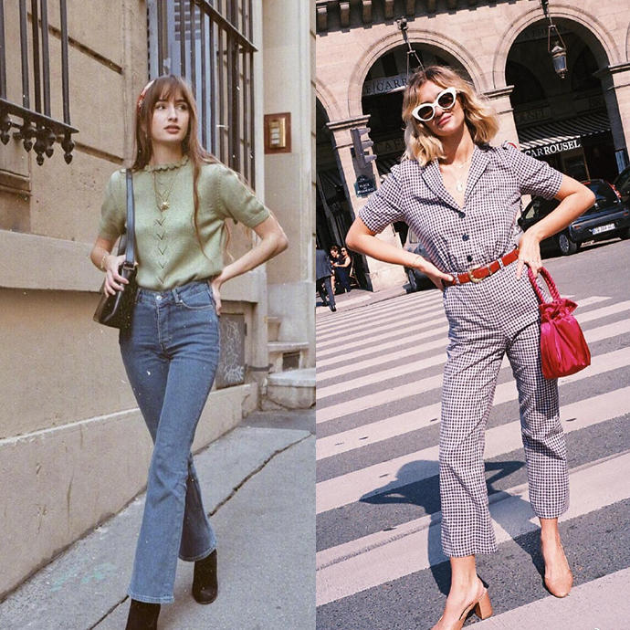 法国女人秋冬高级穿搭,这个夏天穿搭女孩