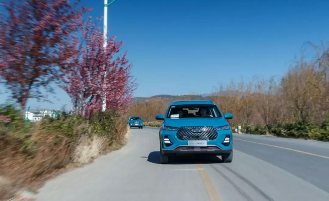 全新一代瑞虎7试驾,大理奇瑞瑞虎7plus