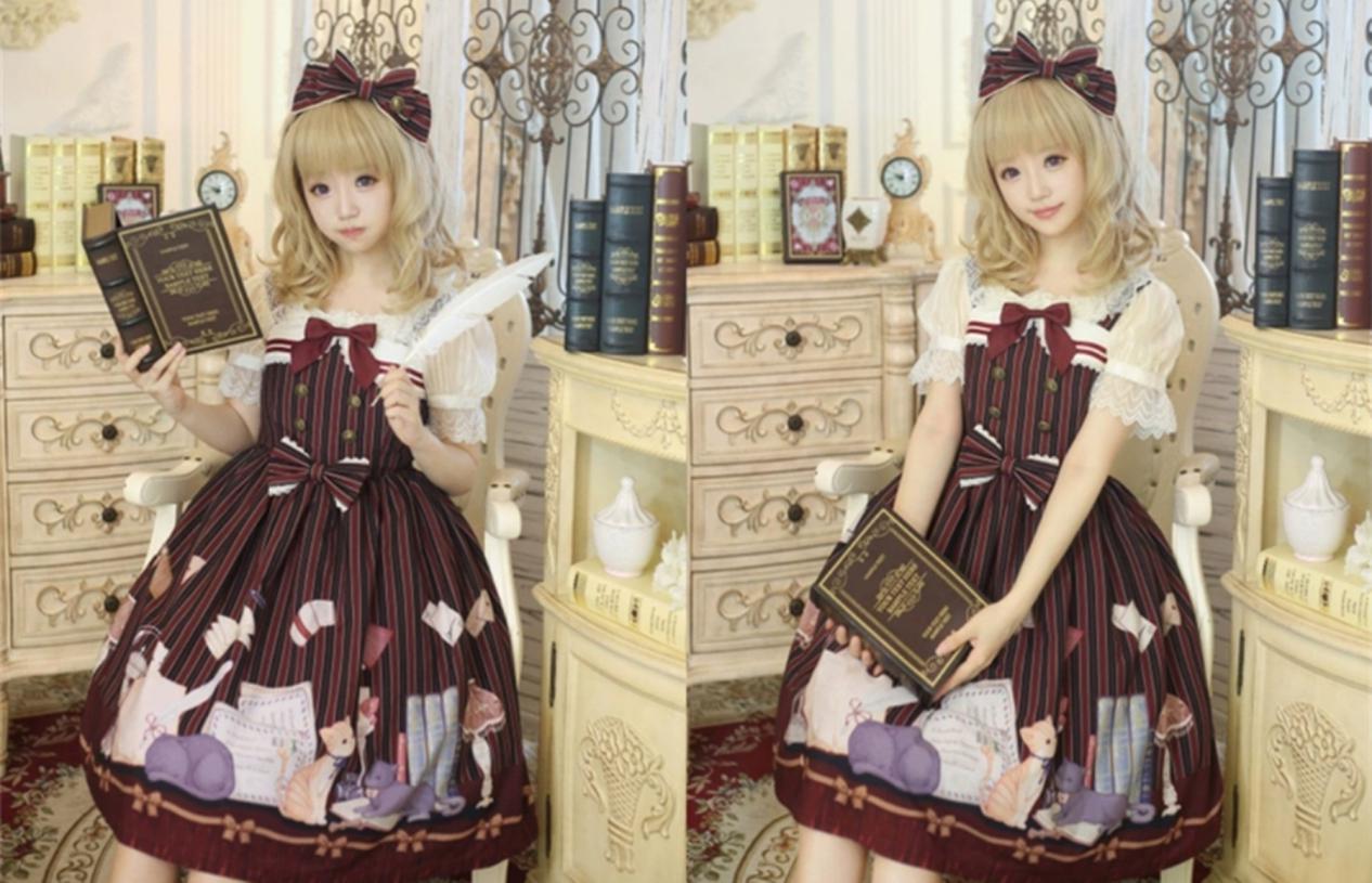 lolita裙子怎么穿教程,lolita裙子冬季穿搭