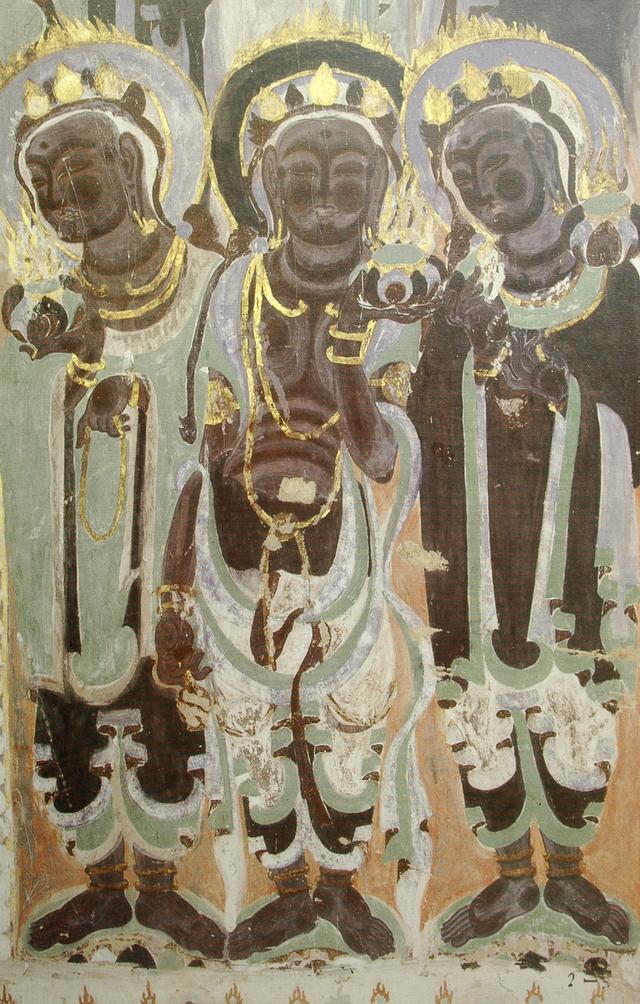 敦煌壁画320窟赏析,敦煌莫高窟420窟壁画