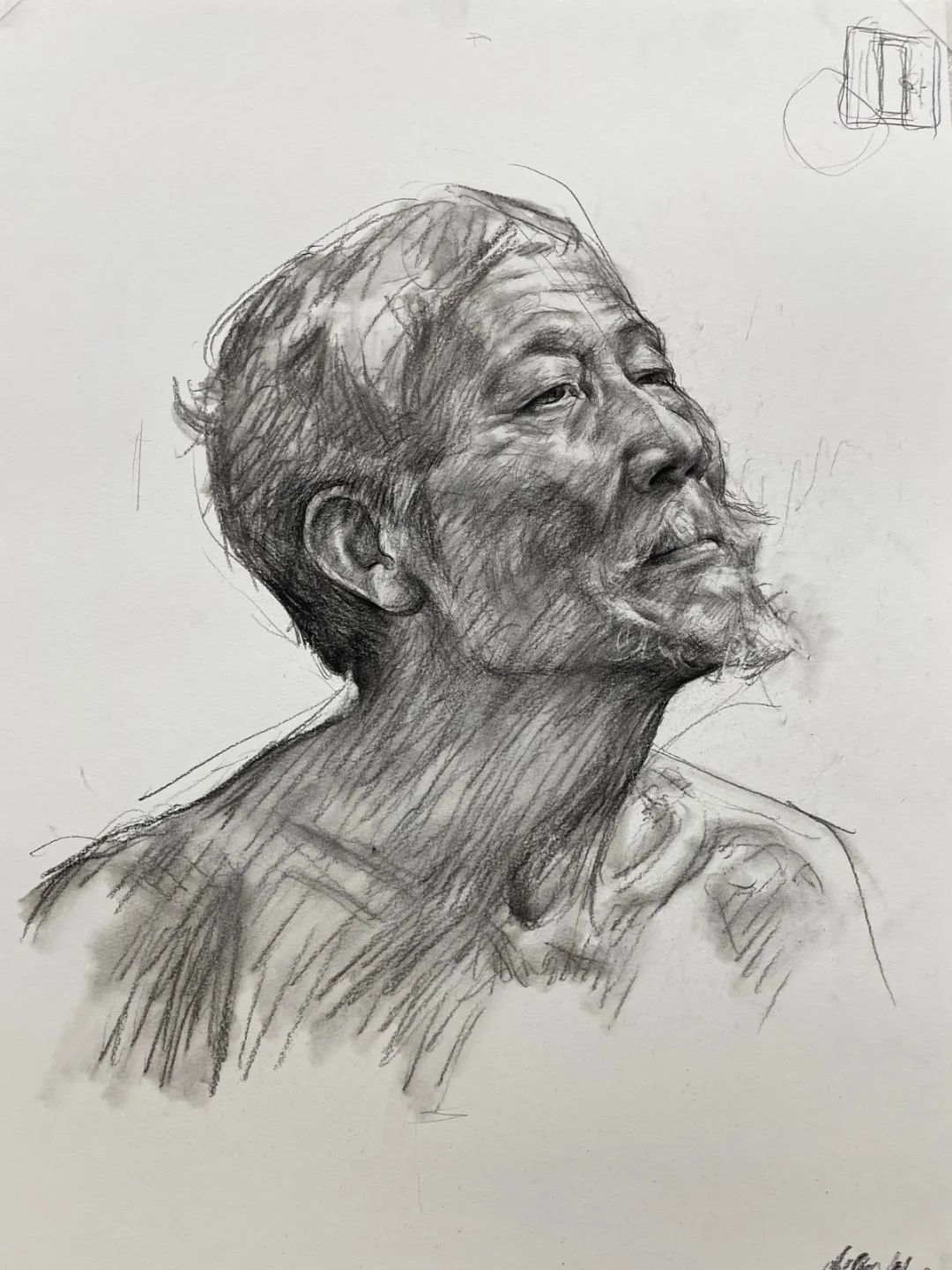 杭州画室｜章鱼老师魅力展示高质量范画现场（附高产私密作品）