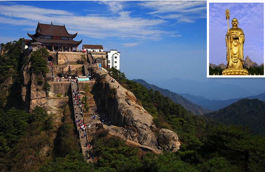 佛教四大名山文殊菩萨的道场,佛教四大名山中安徽九华山的道场