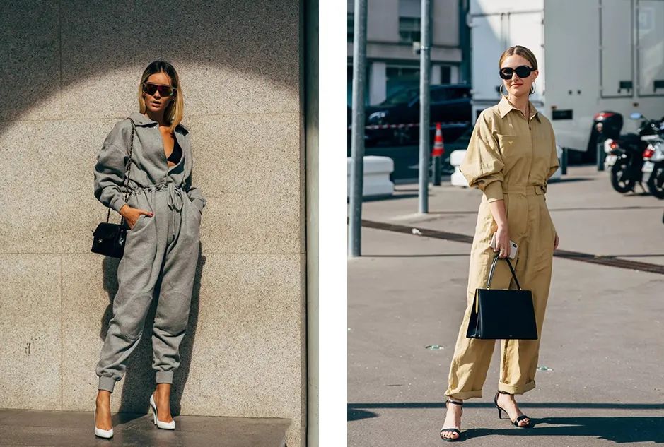 又酷又飒的女生裤装穿搭,又酷又飒的连体裤