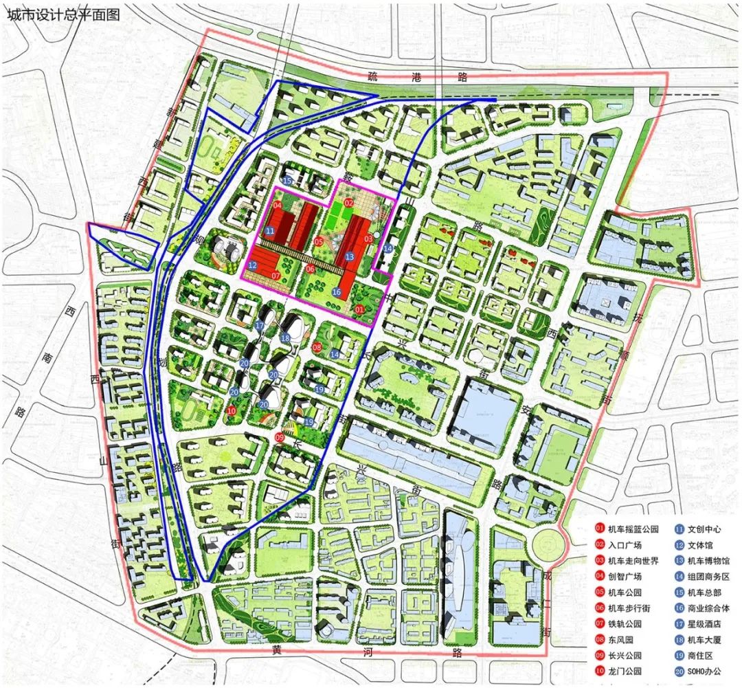 大连城市景观设计,大连钻石海湾城市设计