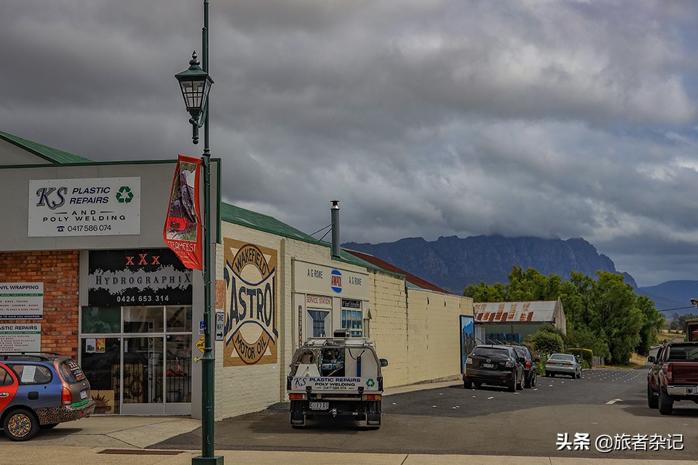 谢菲尔德壁画小镇图片,塔斯马尼亚壁画小镇谢菲尔德小镇