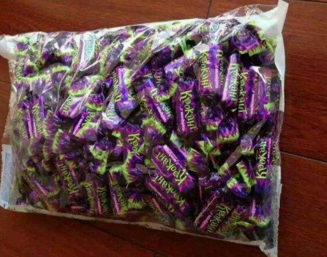 俄罗斯紫皮糖成中国糖果,俄罗斯紫皮糖是山东特产吗