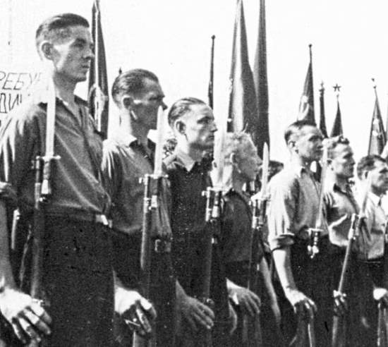 「历史另一面」被遗忘的铁拳—战争初期的拉脱维亚工人武装（1）