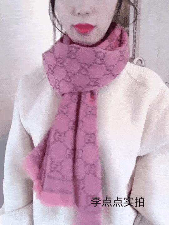 漫画围巾的系法大全,漫画女生围巾系法图片