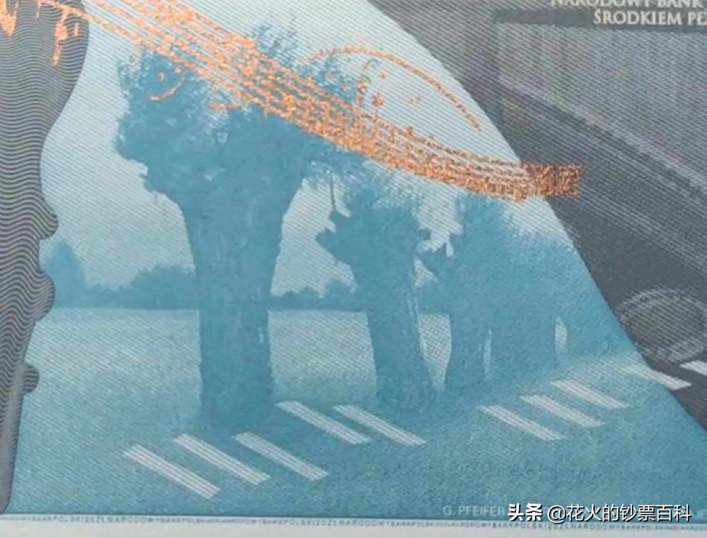 一张素雅的肖邦纪念钞，飞扬在纸币上的乐谱