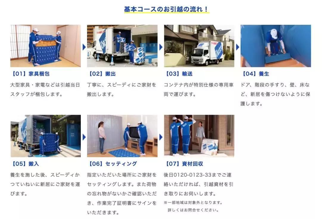 日本搬家服务真的很强,日本搬家公司的一条龙服务