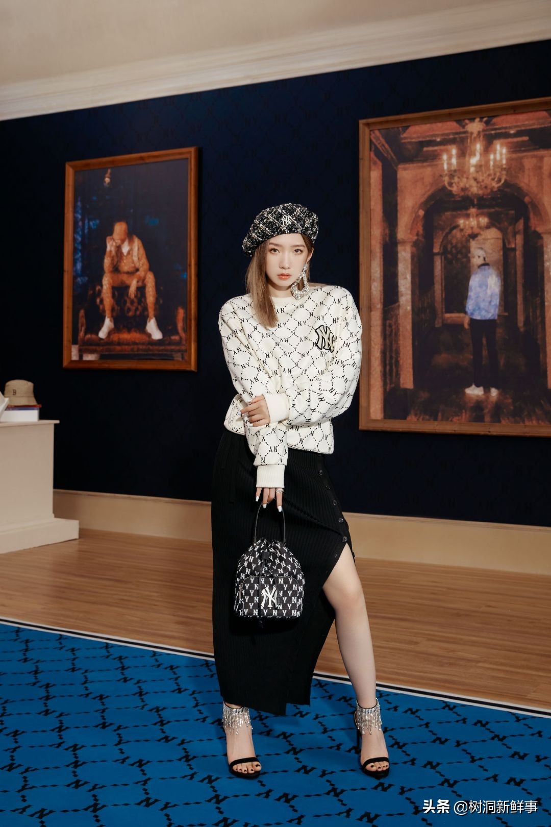 孟美岐mlb广告,孟美岐代言mlb