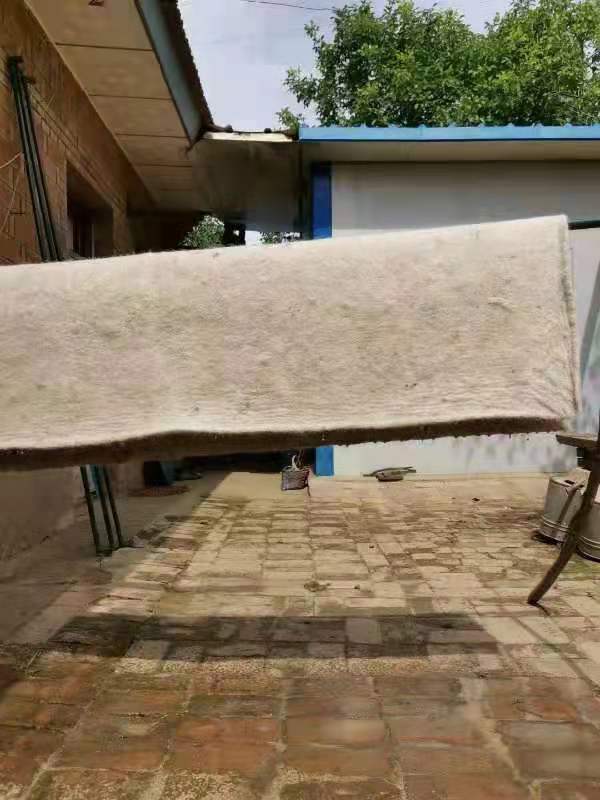 陇东黄土高原上的擀毡匠左立彦