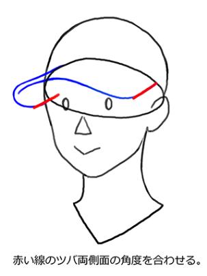 画帽子教程鸭嘴帽,DIY棒球帽怎么画最简单