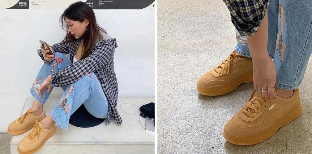 为什么韩国人总能把丑鞋穿成爆款，拍照技巧发色妆容，配饰少不了