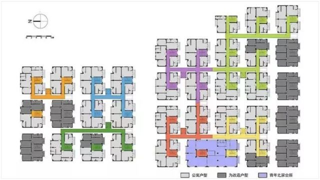 深圳水围柠盟人才公寓,深圳城中村握手楼