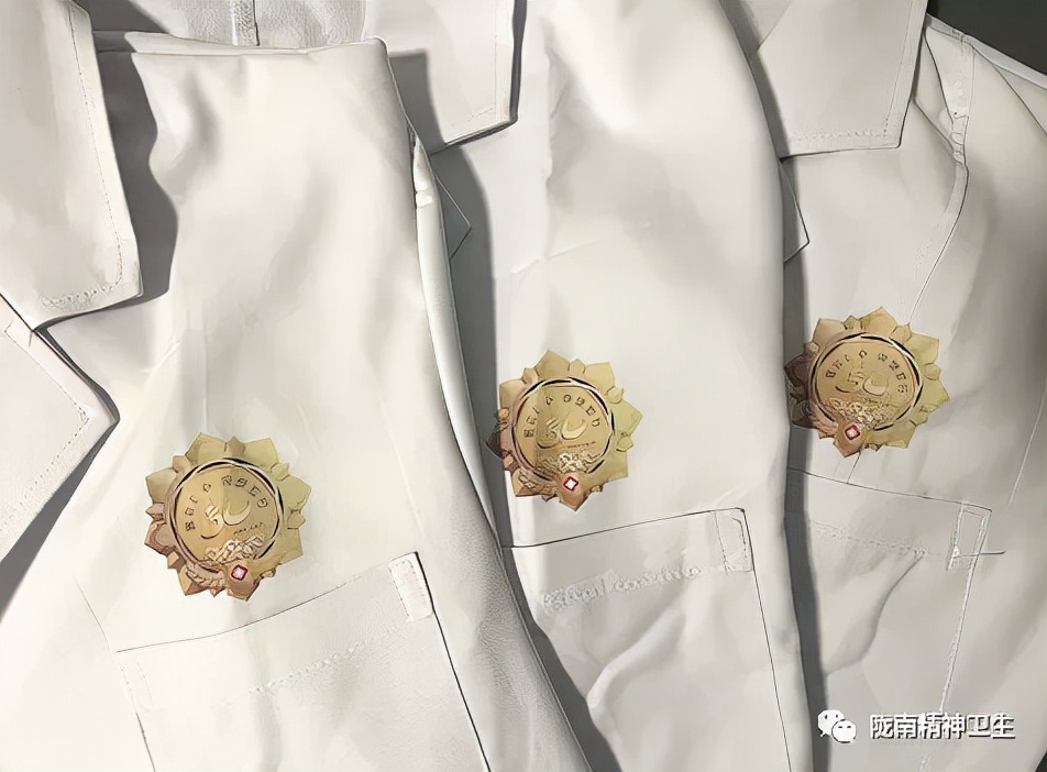 陇南市精神病康复医院（市精神卫生中心）建院30周年院内系列活动发授纪念版工作服仪式分区域分科室举行