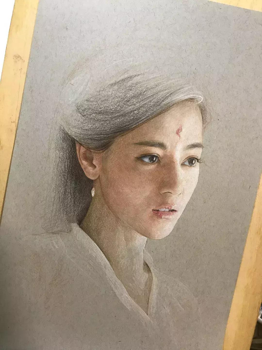 彩铅画的震撼,让人惊艳的彩铅作品