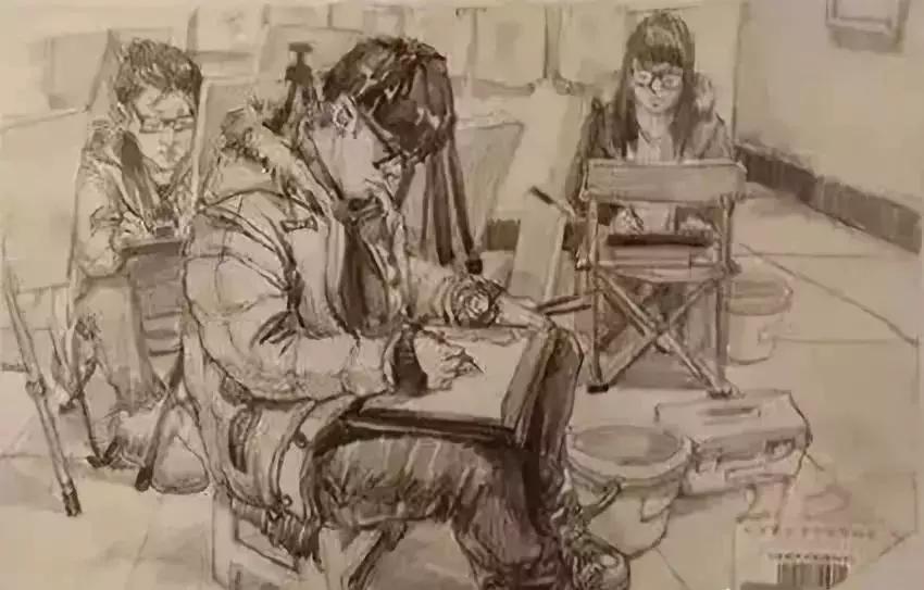 中国美院高分卷鉴赏,西安美院往年高分卷