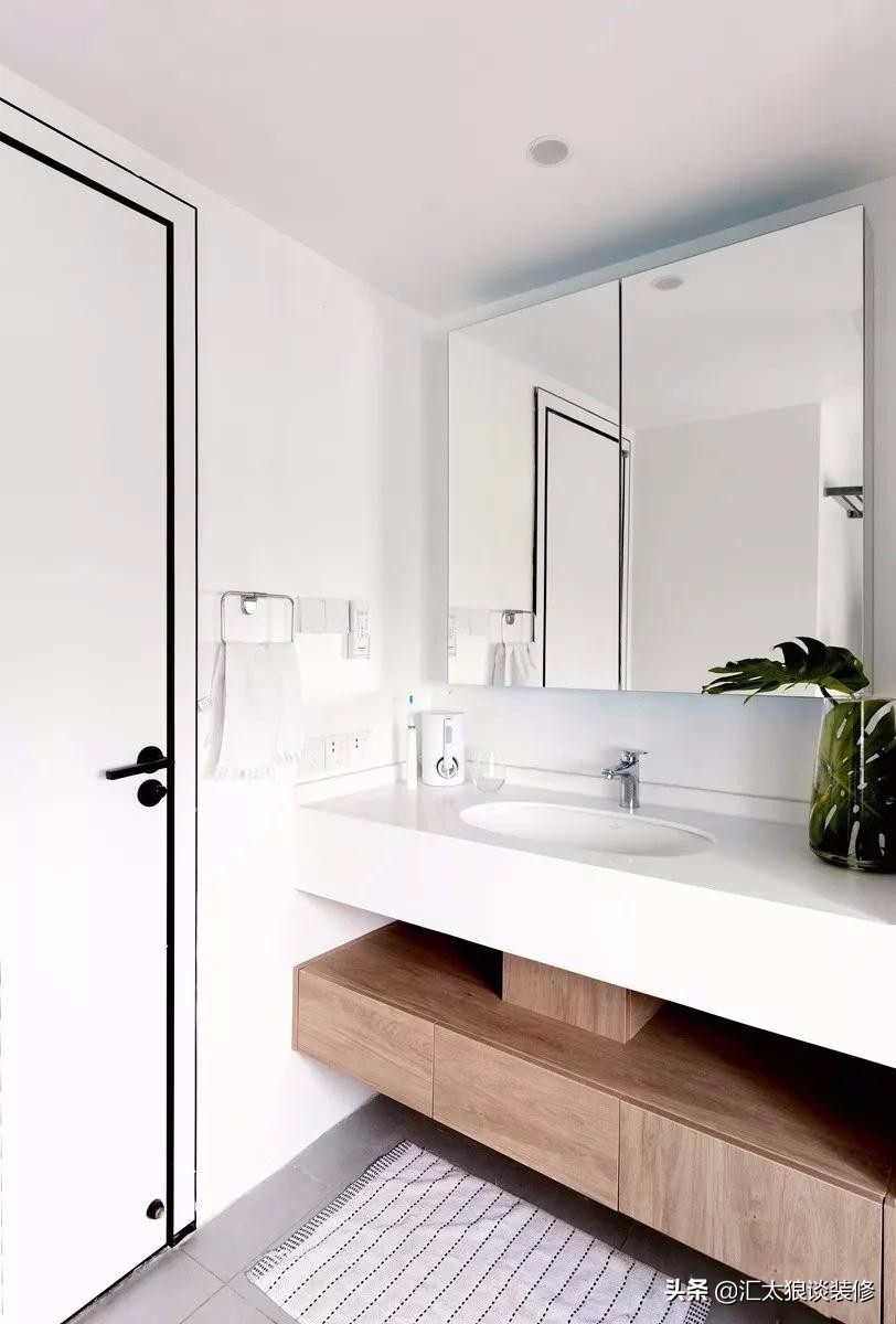 灰白绿原木家具装修风格,黑白灰原木简约风格