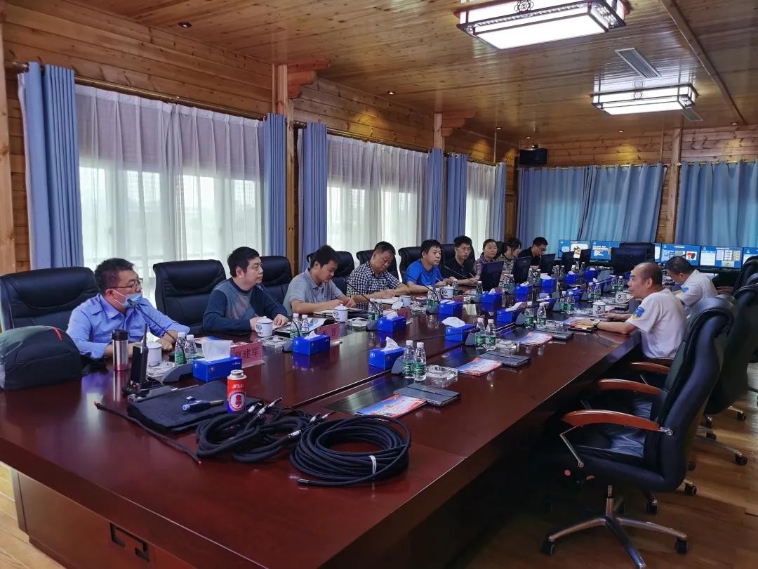 日前天津消防研究所工作组到中国科学院上海光学精密机械研究所和江苏天域航空科技集团走访调研