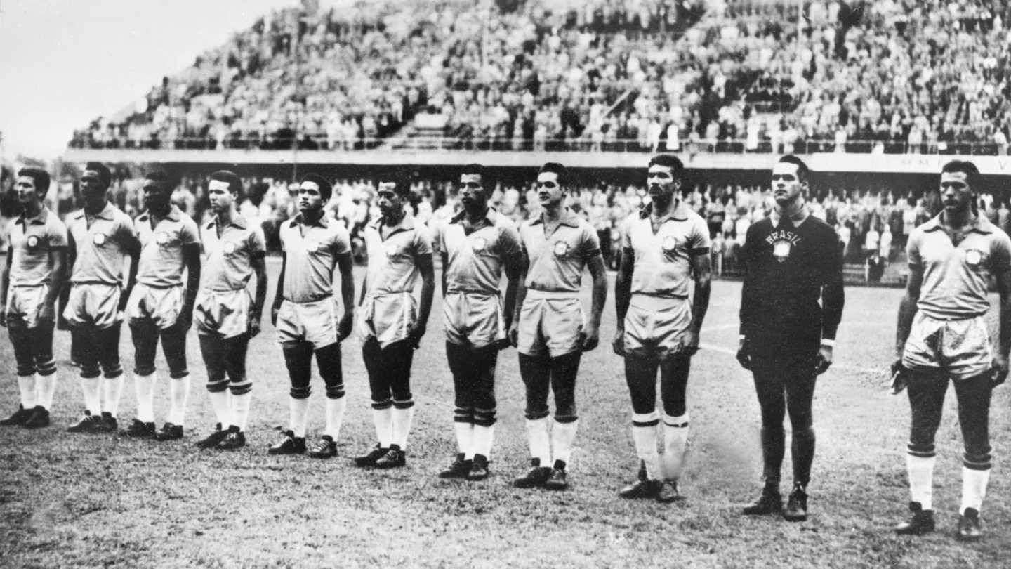 1958年巴西足球,1958年巴西队的足球阵容