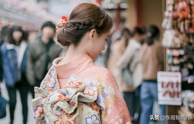 日本和服旅游拍照,日本和服一场时光的旅行